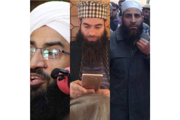 Three religious scholars booked under PSA in Kashmir