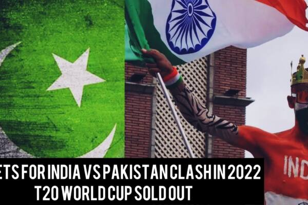 Tickets For India vs Pakistan Clash In 2022 T20 World Cup Sold Out