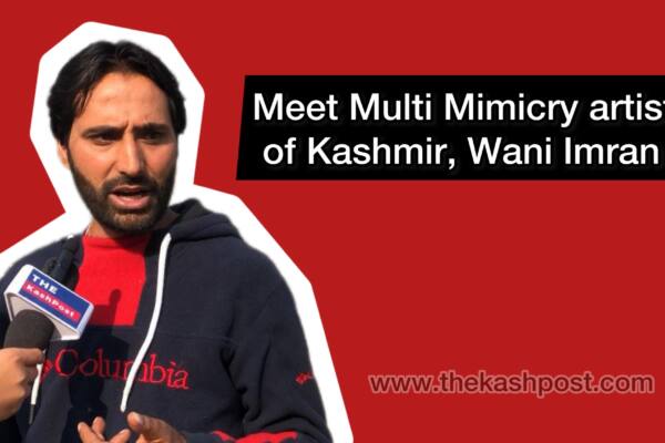 Meet Multi Mimicry artist of kashmir ,Wani Imran known by Kashmiri Meantaas.