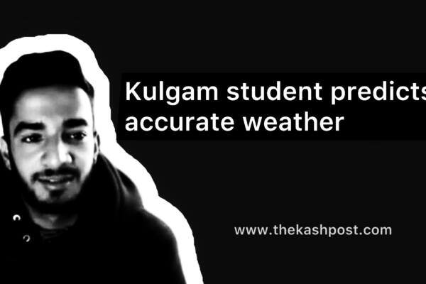 Kulgam student predicts accurate weather; earns huge followers on social media