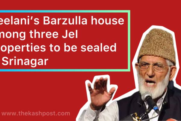 Geelani’s Barzulla house among three JeI properties to be sealed in Srinagar