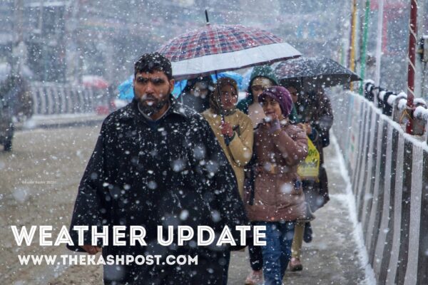 Weatherman predicts snowfall as fresh WD to affect J&K tomorrow