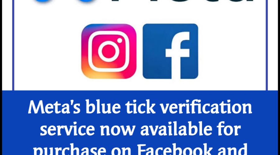 How to Get Blue Tick on Facebook and Instagram - Paid - 36RPM