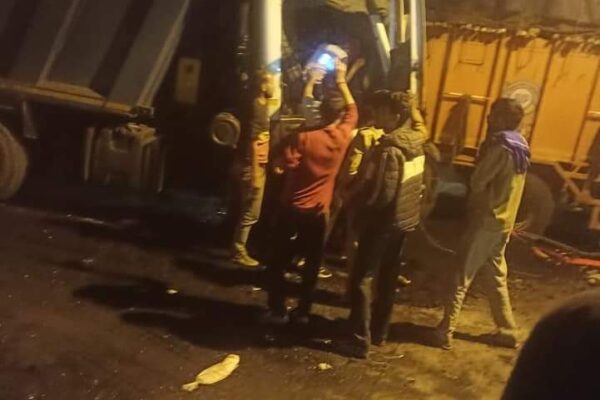 Conductor dies, driver injured as dumper crashes into truck in Udhampur