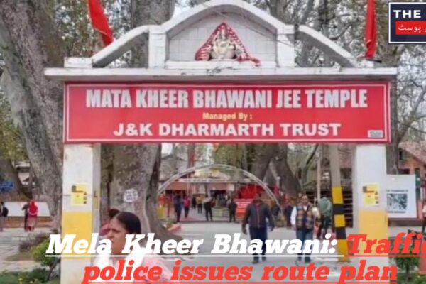 Mela Kheer Bhawani: Traffic police issues route plan