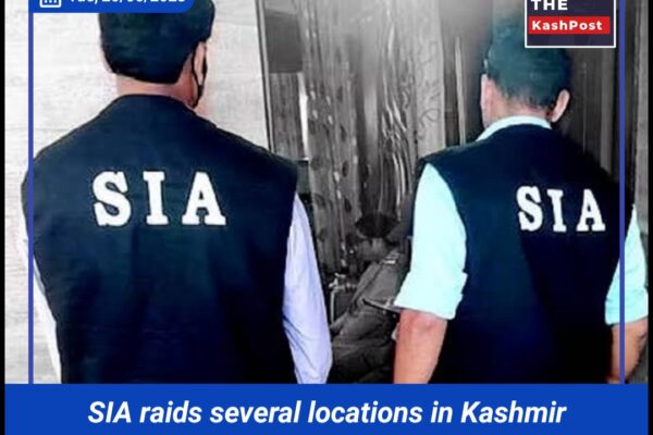 SIA raids several locations in Kashmir