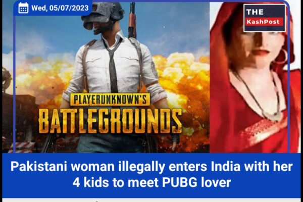 Pakistani woman illegally enters India with her 4 kids to meet PUBG lover
