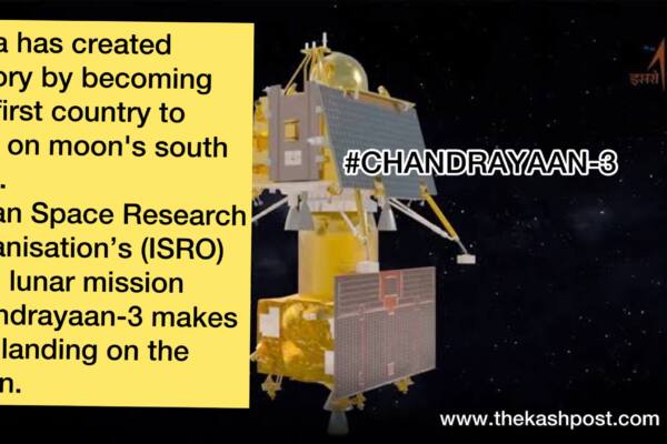 India’s Chandrayaan-3 makes soft landing on lunar South Pole