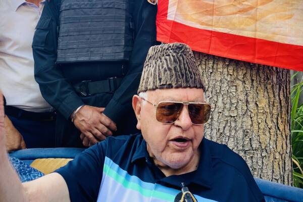 Three officers killed in the Anantnag encounter but Farooq Abdullah of the National Conference bats for talks with Pakistan.