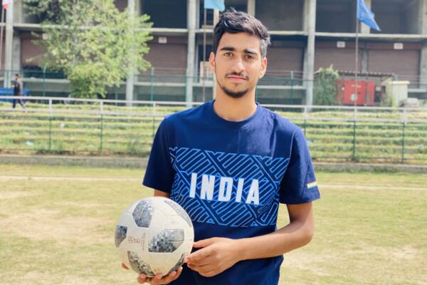 Mohd Salah, hailing from Khanabal Anantnag in Jammu and Kashmir, proudly represented India in the SAFF U-16 Championship 2023. 