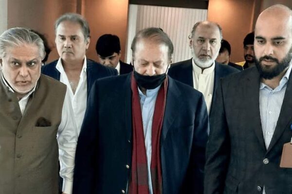 Former Pakistan PM Nawaz Sharif Returns Home After Four Years In Self-Imposed Exile In UK