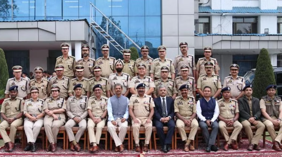 DGP J&K decorates newly inducted IPS officers with ranks