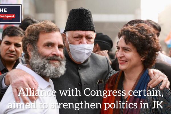 Alliance with Congress certain, aimed to strengthen politics in JK: Farooq Abdullah
