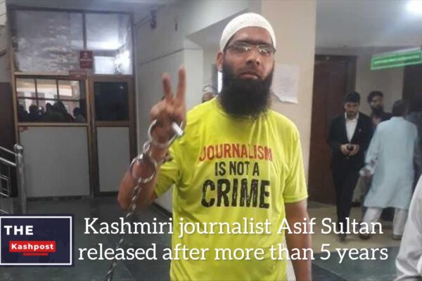 Kashmiri journalist Asif Sultan released after more than 5 years