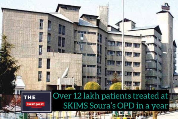 Over 12 lakh patients treated at SKIMS Soura’s OPD in a year