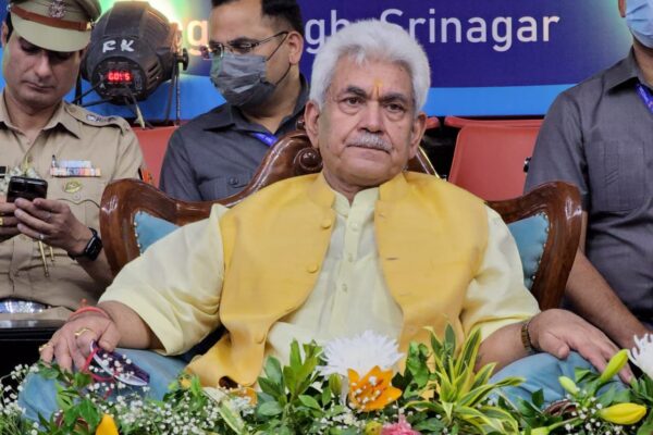 Youth must actively participate in campaigns against drug abuse: LG Manoj Sinha