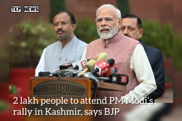 2 lakh people to attend PM Modi’s rally in Kashmir, says BJP