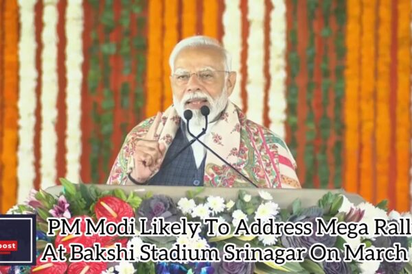 PM Modi Likely To Address Mega Rally At Bakshi Stadium Srinagar On March 7