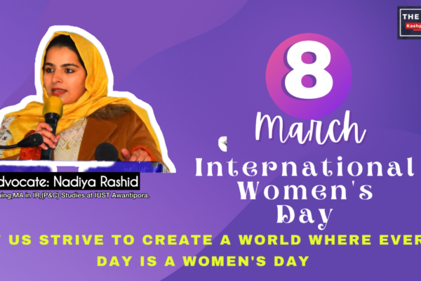 Let us strive to create a world where every day is a women’s day