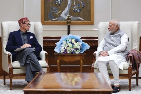 After Amit Shah, Omar meets Modi in New Delhi, pushes for JK statehood