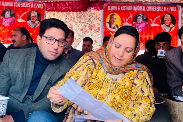 Sakina Itoo Assures Swift Action on Public Grievances Malwan Kulgam district.