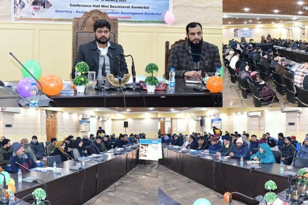 DDC Ganderbal Hosts Workshop for Awaas Plus 2.0 Surveyors