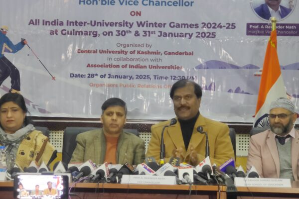 Central University of Kashmir to Host All India Winter Sports in Gulmarg on January 30-31