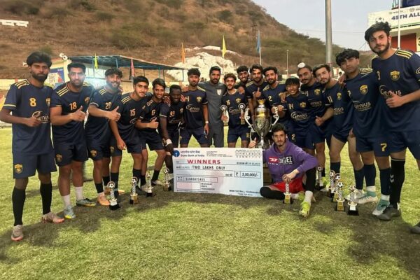 Kashmir United FC Makes History with Stunning Victory at the 45th All India MKM Hind-Zinc Football Tournament