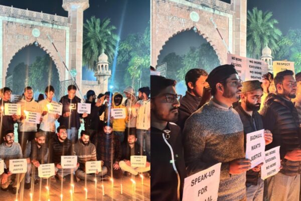 JKSA National Spokesperson Leads Candle March in Aligarh, Demands Justice for Rajouri Victims, Submits Memorandum to President