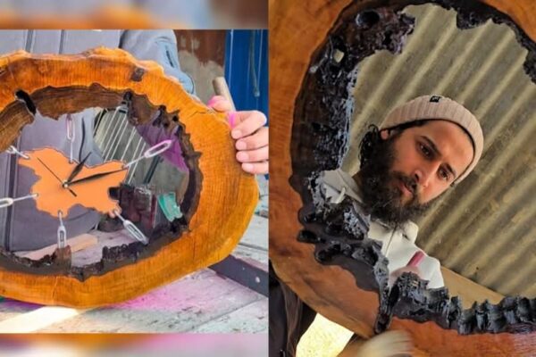 From Scrap to Splendor: Srinagar’s Young Artisan Transforms Waste Wood into Masterpieces