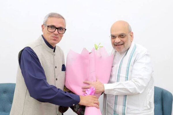 Omar Abdullah meets Amit Shah in Delhi, discusses J&K statehood, governance matters