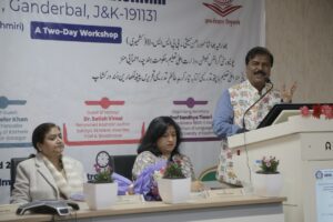 _BBSS2 Kashmiri Authors Workshop begins at CUKashmir__Ganderbal_ Mar 20_ Under the guidance of University Grants Commission (UGC)_ Bhartiya Bhasha Samvardh(