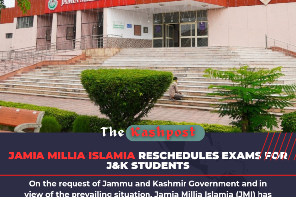 Jamia Millia Islamia reschedules exams for J&K students