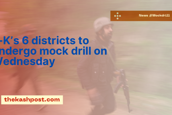 J-K’s 6 districts to undergo mock drill on Wednesday
