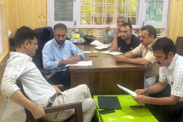 MLA Kangan Mian Mehar Ali Chairs High-Level Review Meeting with Power Department, Approves New Receiving Station for Mammar