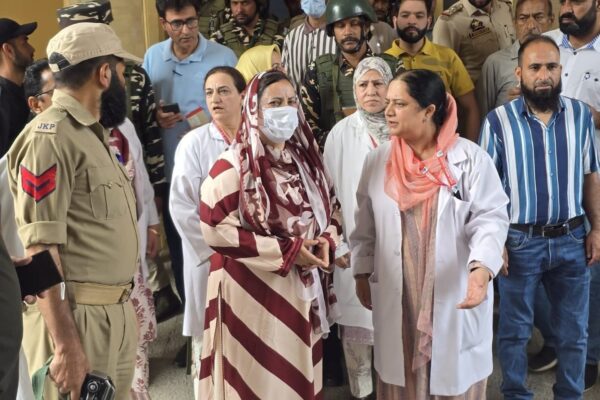 SMHS doctors’ strike unjustified, unacceptable: Sakina Itoo