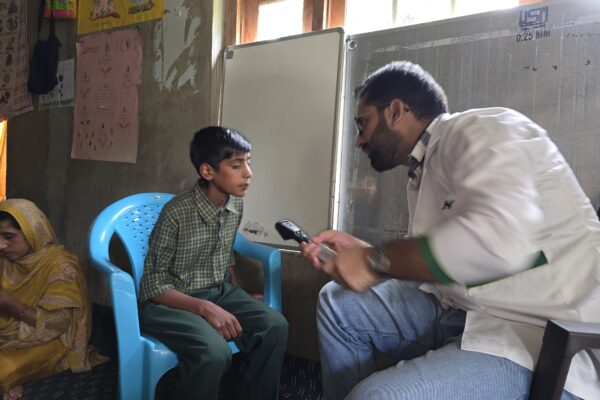 Free Eye Check-Up Camp Held in Rangiwari Tangmarg by Mooj Kasheer Welfare Trust in Collaboration with Sharp Sight Eye Hospital