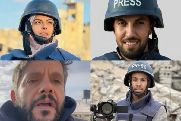 Five journalists among 20 killed in Israeli strike on Nasser Hospital in Gaza