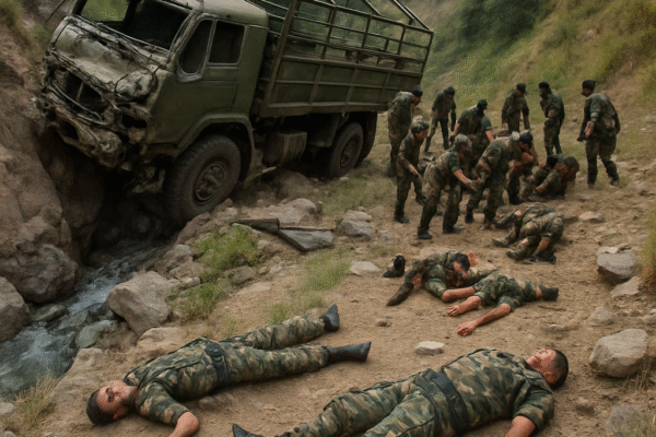 3 CRPF Personnel Killed, 10 Injured as Vehicle Falls into Gorge in Udhampur