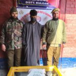Drug Peddler Arrested in Kulgam, 1 Kg Charas Recovered.