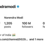PM Modi Becomes Most Followed World Leader On Instagram With 100 Million Followers