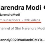 PM Modi’s YouTube Channel Crosses 30 Million Subscribers